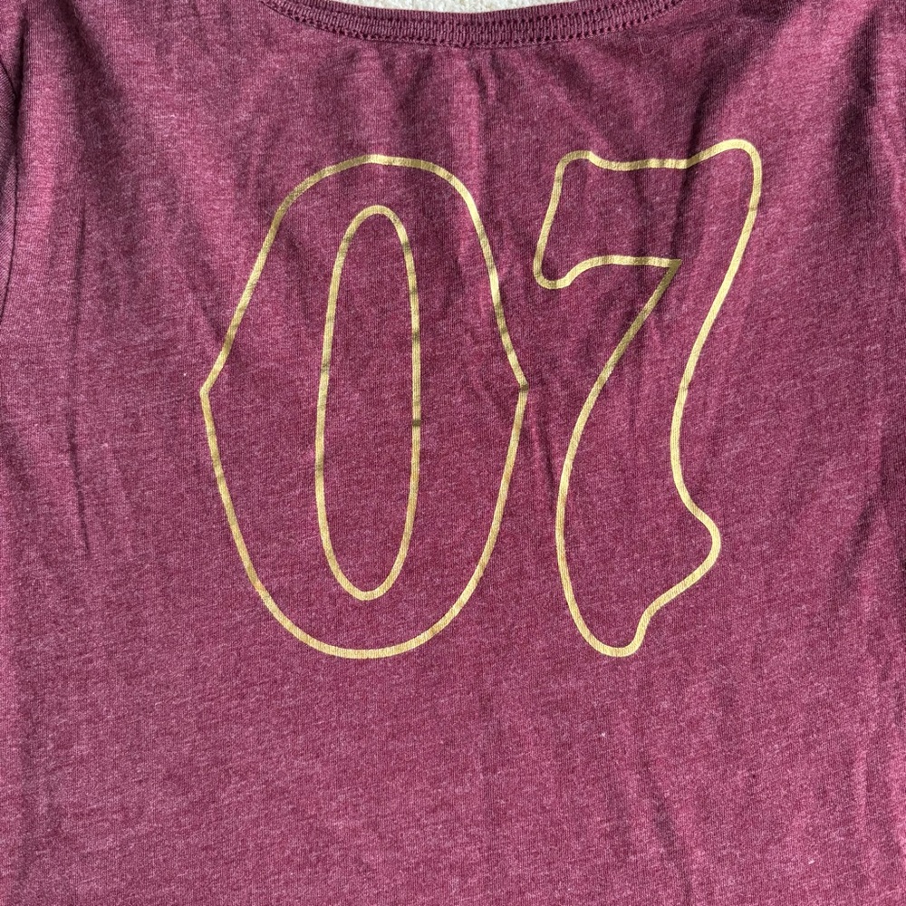 Warner Bros. Gryffindor Maroon Tee with Stripes - Picture 7 of 8